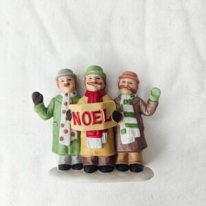 Vtg 1991 Lefton The Davinci Brothers Carolers Porcelain Figurine Noel 00269 3"